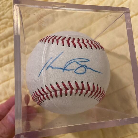 Kevin Brown, Florida Marlins pitcher autograph 1996. - Picture 2 of 6